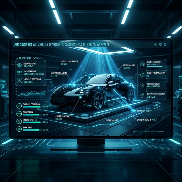 AVIS AI Vehicle Inspection Dashboard